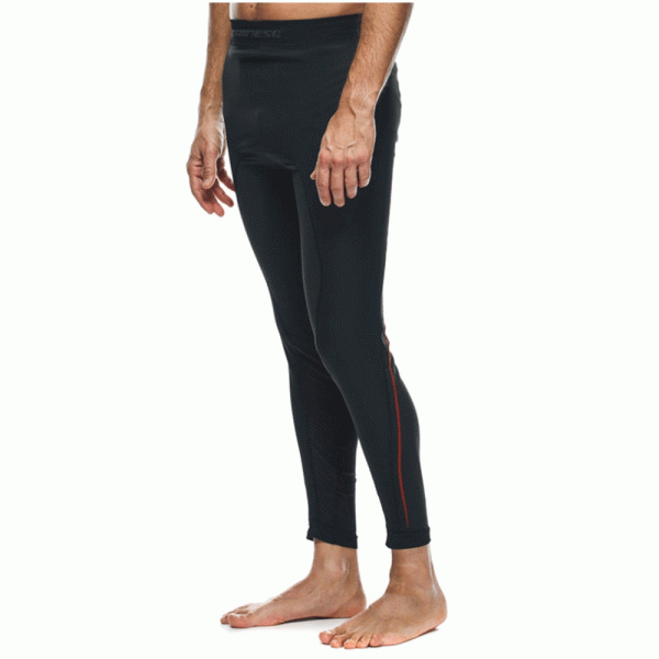 Термобрюки Dainese No-Wind Thermo чорні-червоні