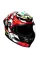 Інтегральний шолом AGV K6 S Bezzecchi 2024 червоно-біло-чорний