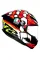 Інтегральний шолом AGV K6 S Bezzecchi 2024 червоно-біло-чорний