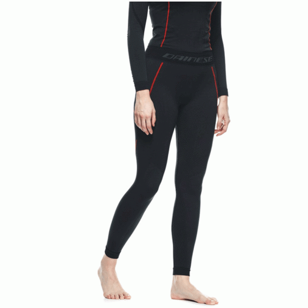 Термобрюки жіночі Dainese Thermo чорні-червоні