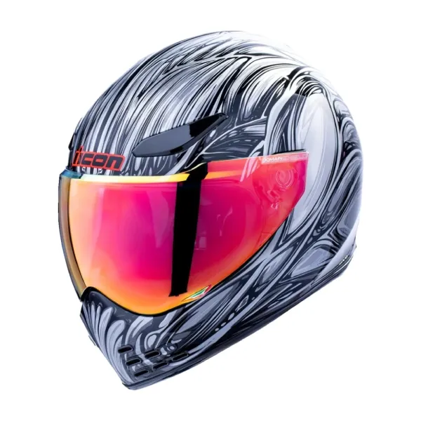 Інтегральний шолом Icon Domain Nouveau сірий