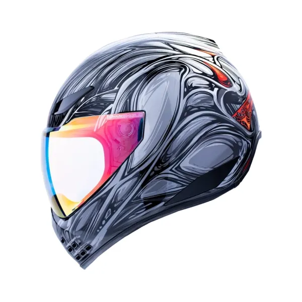 Інтегральний шолом Icon Domain Nouveau сірий