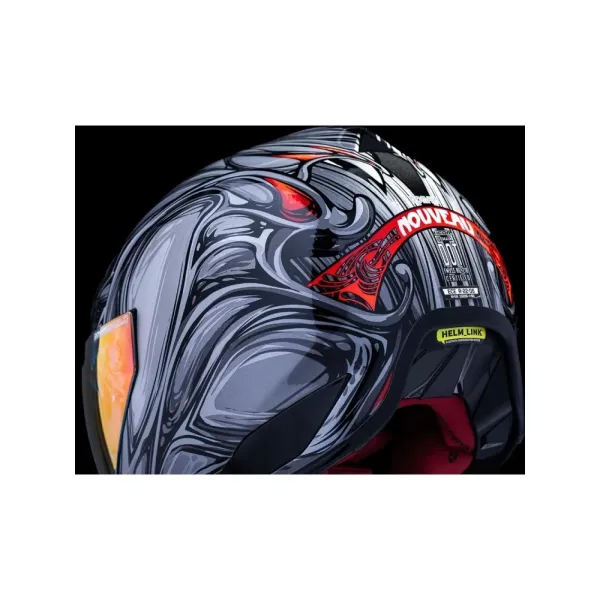 Інтегральний шолом Icon Domain Nouveau сірий