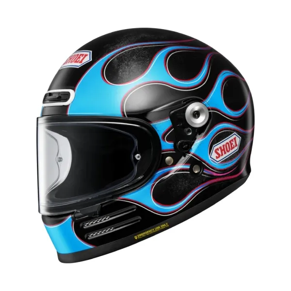 Інтегральний шолом Shoei Glamster 06 Blast TC-2 чорний-синій