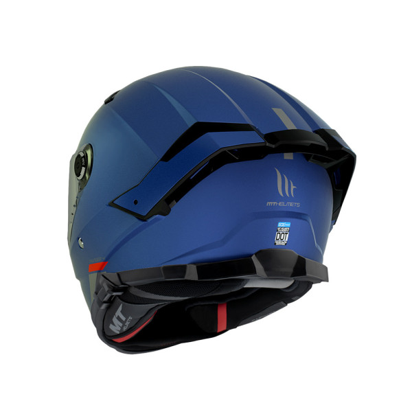Шолом інтегральний MT Thunder 4 SV Solid синій матовий