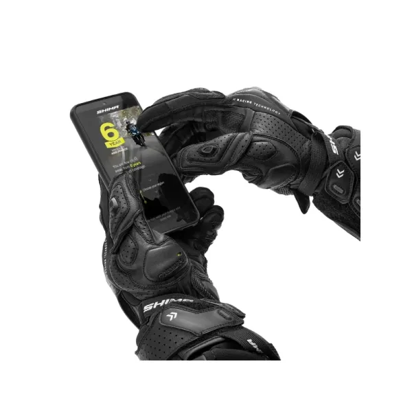 Жіночі мотоперчатки Shima RS-3 чорні