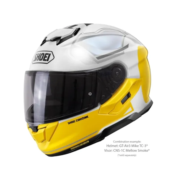 Інтегральний шолом Shoei GT-Air 3 Mike TC-3 жовто-білий
