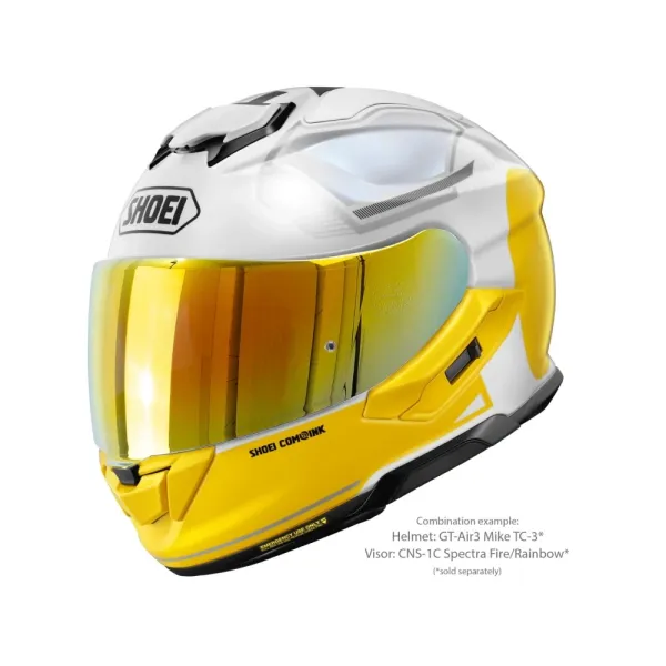 Інтегральний шолом Shoei GT-Air 3 Mike TC-3 жовто-білий
