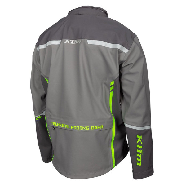 Дощова куртка Klim Enduro S4 сірого-зеленого кольору