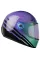 Інтегральний шолом John Doe One Spectral фіолетово-чорний