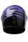 Інтегральний шолом John Doe One Spectral фіолетово-чорний