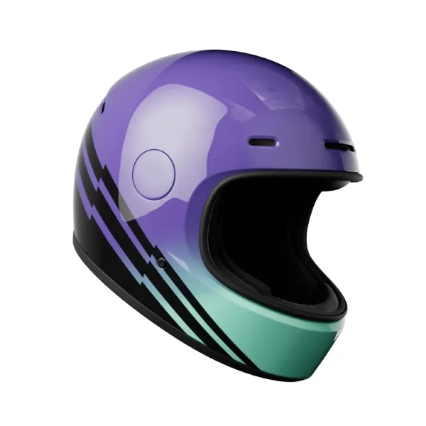 Інтегральний шолом John Doe One Spectral фіолетово-чорний