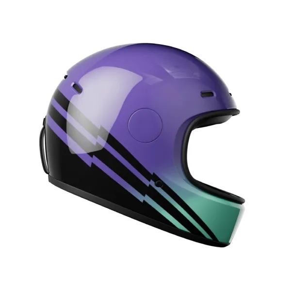 Інтегральний шолом John Doe One Spectral фіолетово-чорний