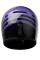 Інтегральний шолом John Doe One Spectral фіолетово-чорний