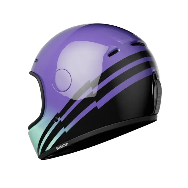 Інтегральний шолом John Doe One Spectral фіолетово-чорний