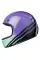 Інтегральний шолом John Doe One Spectral фіолетово-чорний