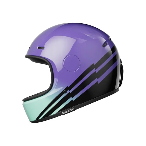 Інтегральний шолом John Doe One Spectral фіолетово-чорний