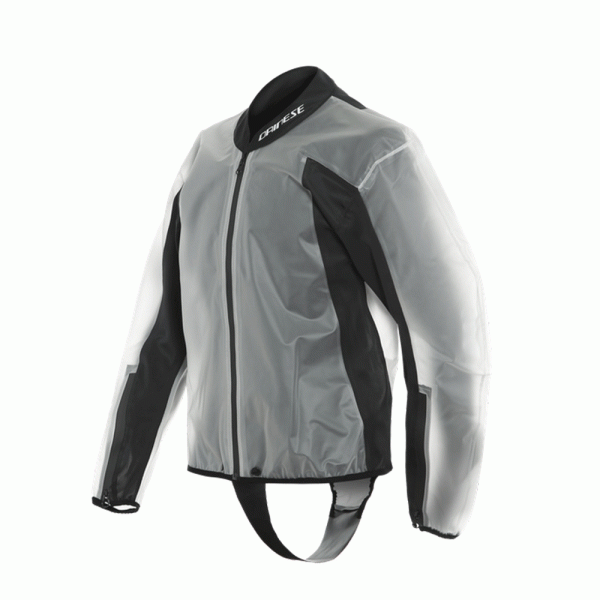 Дощова куртка Dainese Rain Body Racing 2 чорна-прозора
