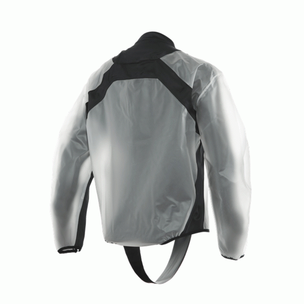 Дощова куртка Dainese Rain Body Racing 2 чорна-прозора