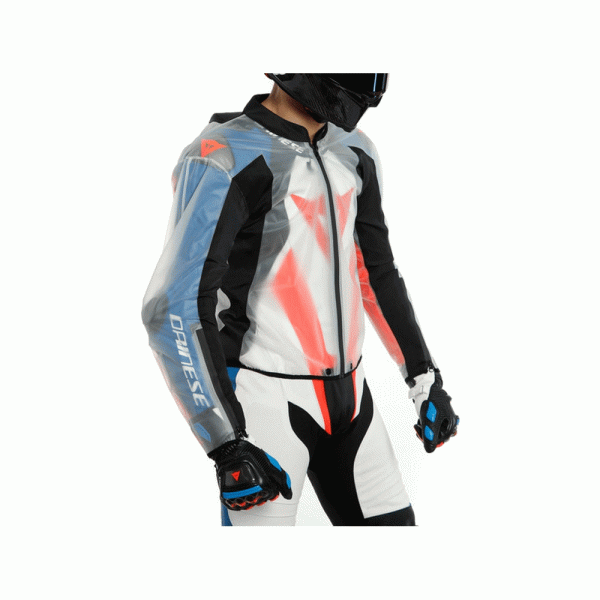 Дощова куртка Dainese Rain Body Racing 2 чорна-прозора