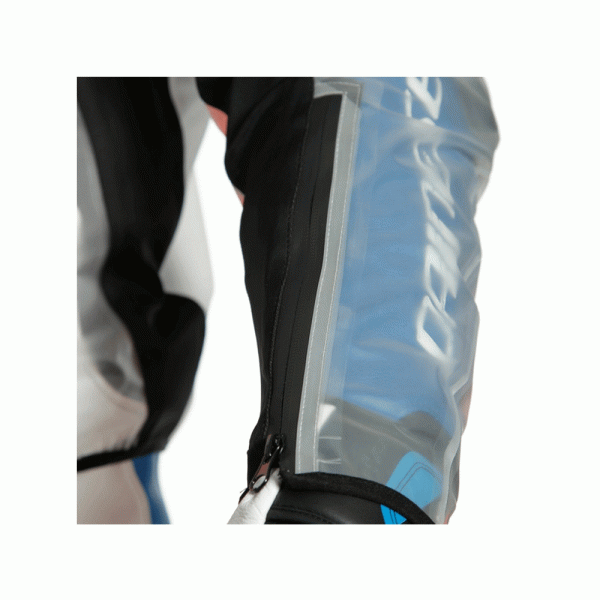 Дощова куртка Dainese Rain Body Racing 2 чорна-прозора