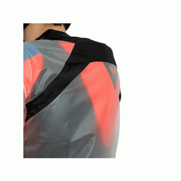 Дощова куртка Dainese Rain Body Racing 2 чорна-прозора