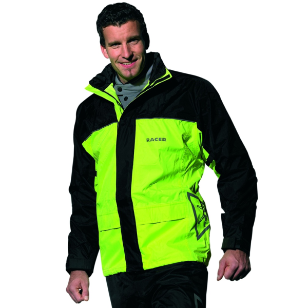Дощовик Racer Fluo флуоресцентний-чорний