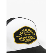 Кепка з козирком John Doe JDM Heritage чорний-білий-жовтий