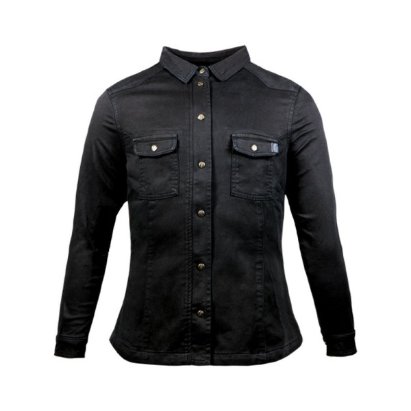 Жіноча мотоциклетна сорочка John Doe Motoshirt чорна