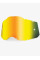 Змінне скло для окулярів 100% Racecraft2, Accuri2 і Strata2 дзеркальне золоте