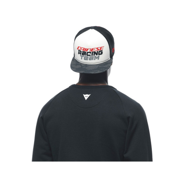 Кепка Dainese #C06 Racing 9Fifty Trucker Snapback чорна-біла-сіра