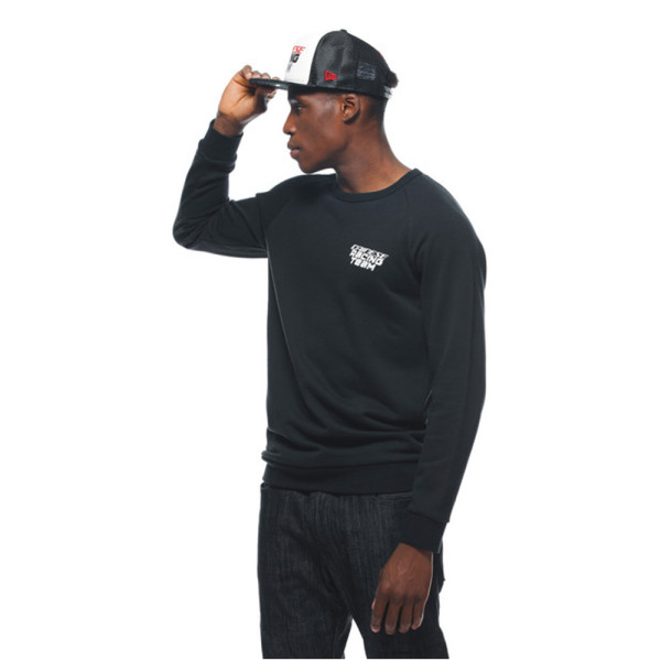 Кепка Dainese #C06 Racing 9Fifty Trucker Snapback чорна-біла-сіра