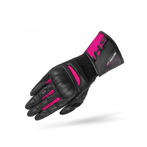 Жіночі мотоперчатки Shima STX 2.0 чорнo-рожеві