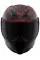 Інтегральний шолом Icon Ultraflite MIPS Misanthrope чорний-червоний
