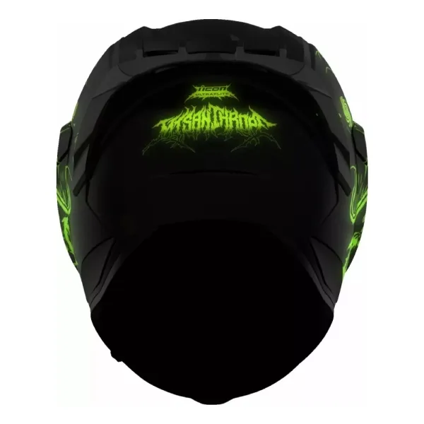 Інтегральний шолом Icon Ultraflite MIPS Misanthrope чорний-червоний