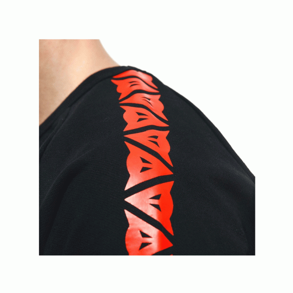 Кросова кофта Dainese Stripes чорна-червона