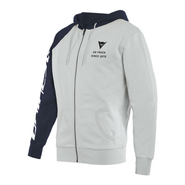 Кросова кофта Dainese Paddock Full-Zip Hoodie сірий-синій