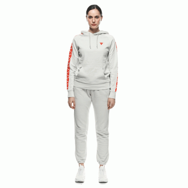 Кросова кофта Dainese Stripes сіро-червона