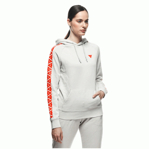Кросова кофта Dainese Stripes сіро-червона