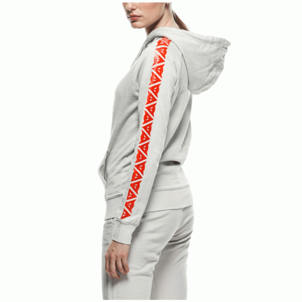 Кросова кофта Dainese Stripes сіро-червона