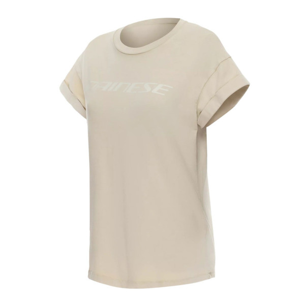 Жіноча футболка Dainese Sfumata бежевого кольору