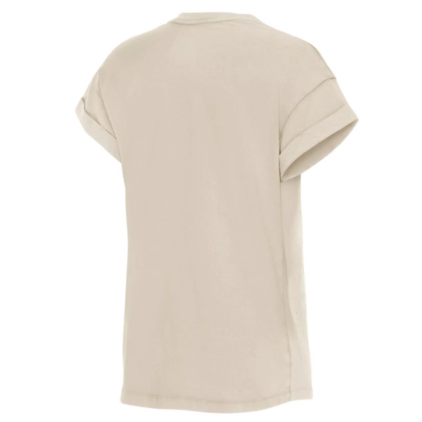 Жіноча футболка Dainese Sfumata бежевого кольору