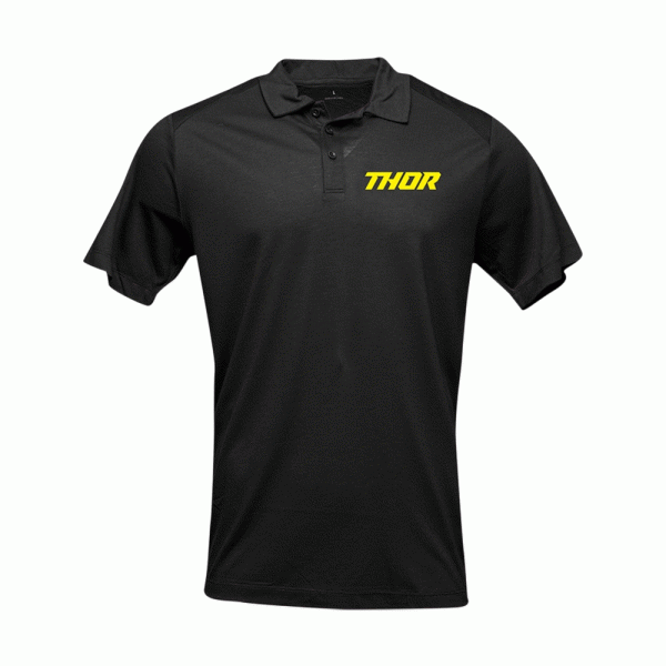 Поло футболка Thor Loud S9 чорна