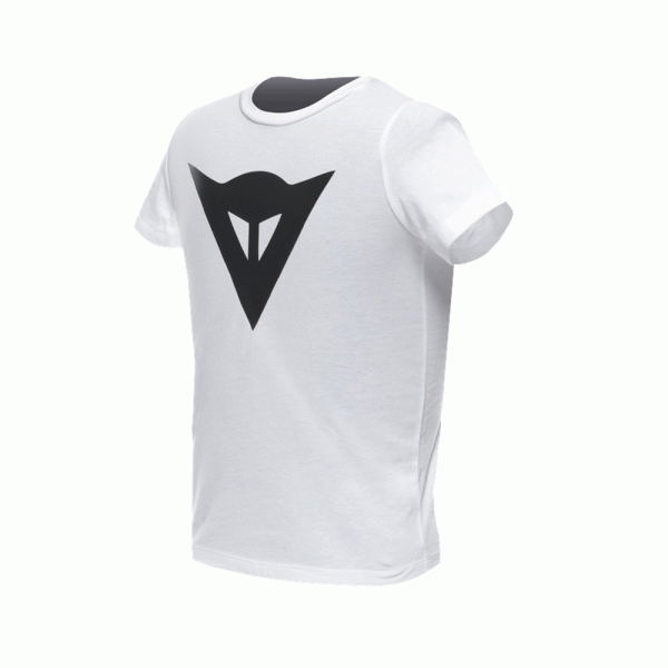 Дитяча футболка Dainese Logo біло-чорна
