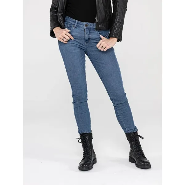 Жіночі мотоджинси John Doe Ruby світло-блакитні