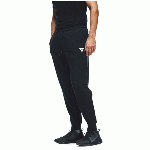 Штани Dainese Logo чорні-білі