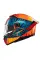 Інтегральний шолом MT Thunder 4 SV Rainforest C4 помаранчево-синій глянцевий