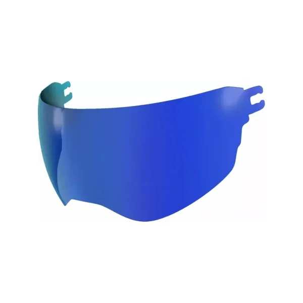 Бленда Icon DropShield для шолома Ultraflite дзеркальна синя