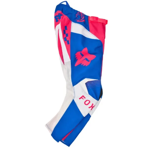 Дитячі кросові штани Fox 180 Collect біло-червоно-сині