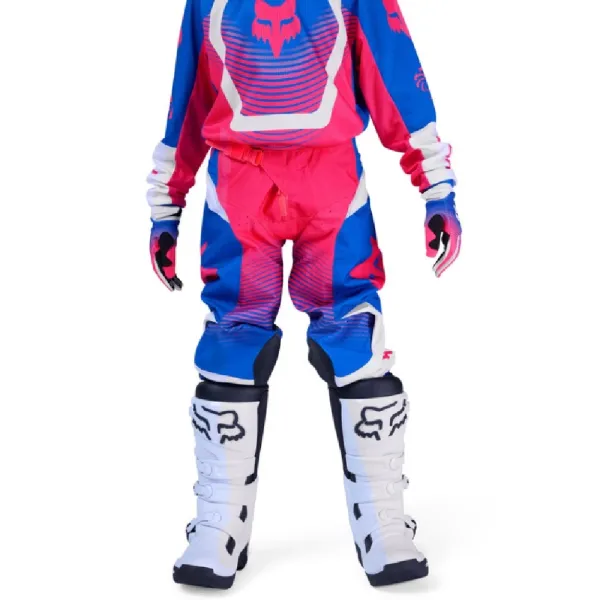 Дитячі кросові штани Fox 180 Collect біло-червоно-сині